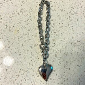 Beautiful Fashion Silver Heart Bracelet